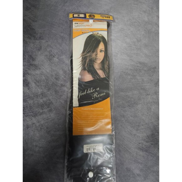 HAIR TREND SALON PRO HH YAKI BULK 14" COLOR 2 HUMAN HAIR - Picture 1 of 4